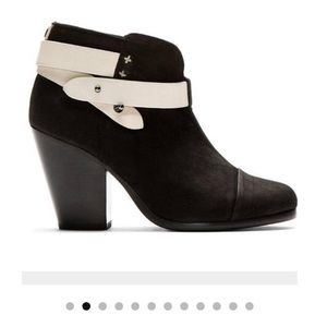 Rag & Bone Suede Harrow Ankle Booties